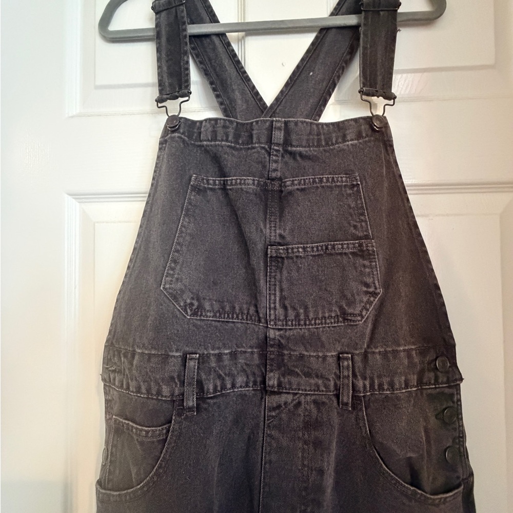 We The Free Black Denim Overalls - Picture 5 of 7